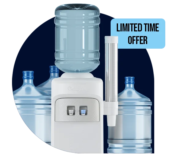 Great value on bottled water cooler rental with The Water Cooler Company.